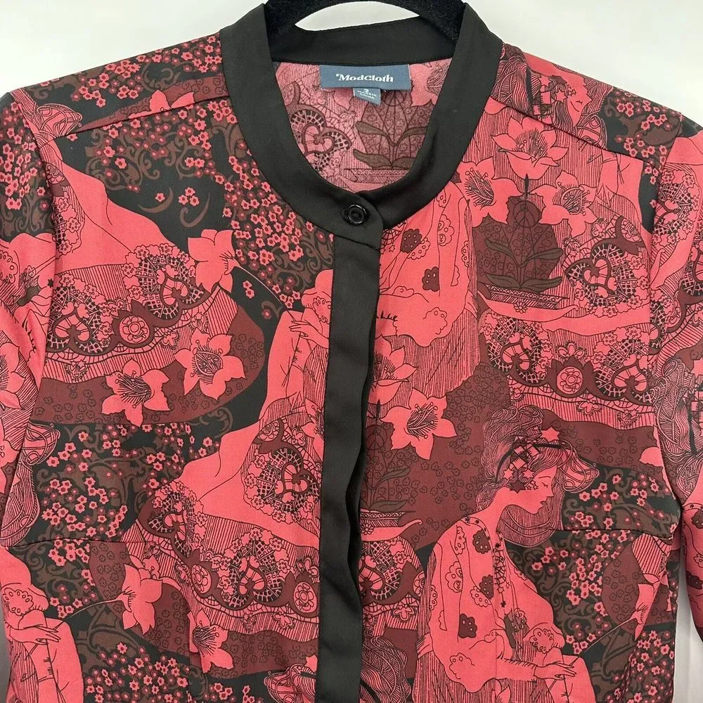 Modcloth red black